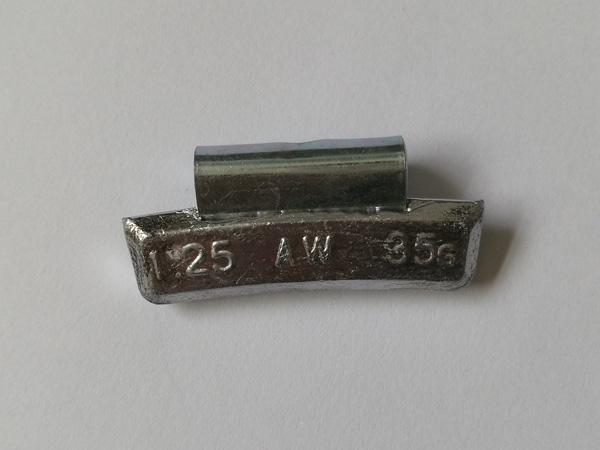 XTY-02-PB-008 铅质卡勾式平衡块